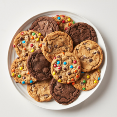 Assorted cookies from Great American Cookies