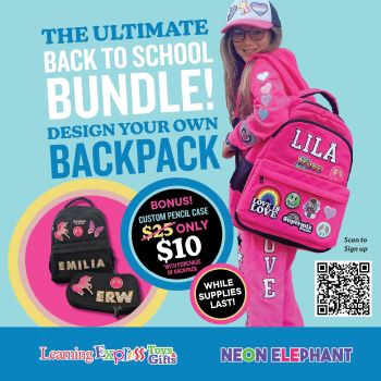 Neon Elephant-Design Your Own Backpack icon