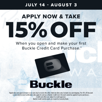 Buckle Credit Card Offer icon