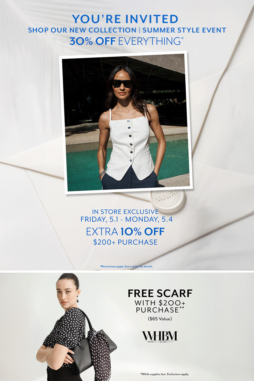 Summer Style Event: 30% Off Everything icon