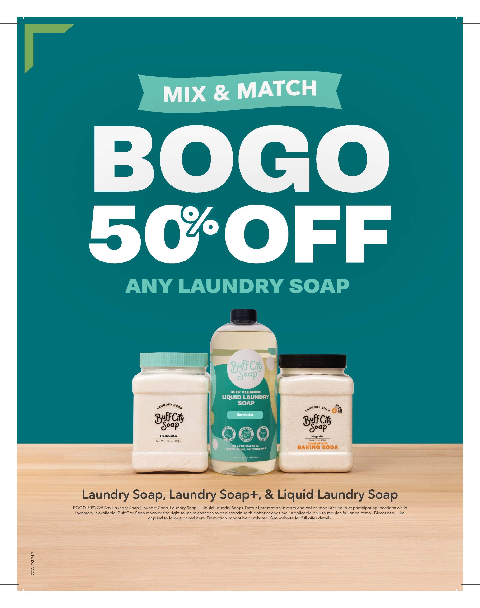 Mix &amp; Match: BOGO 50% Off Laundry Soap icon